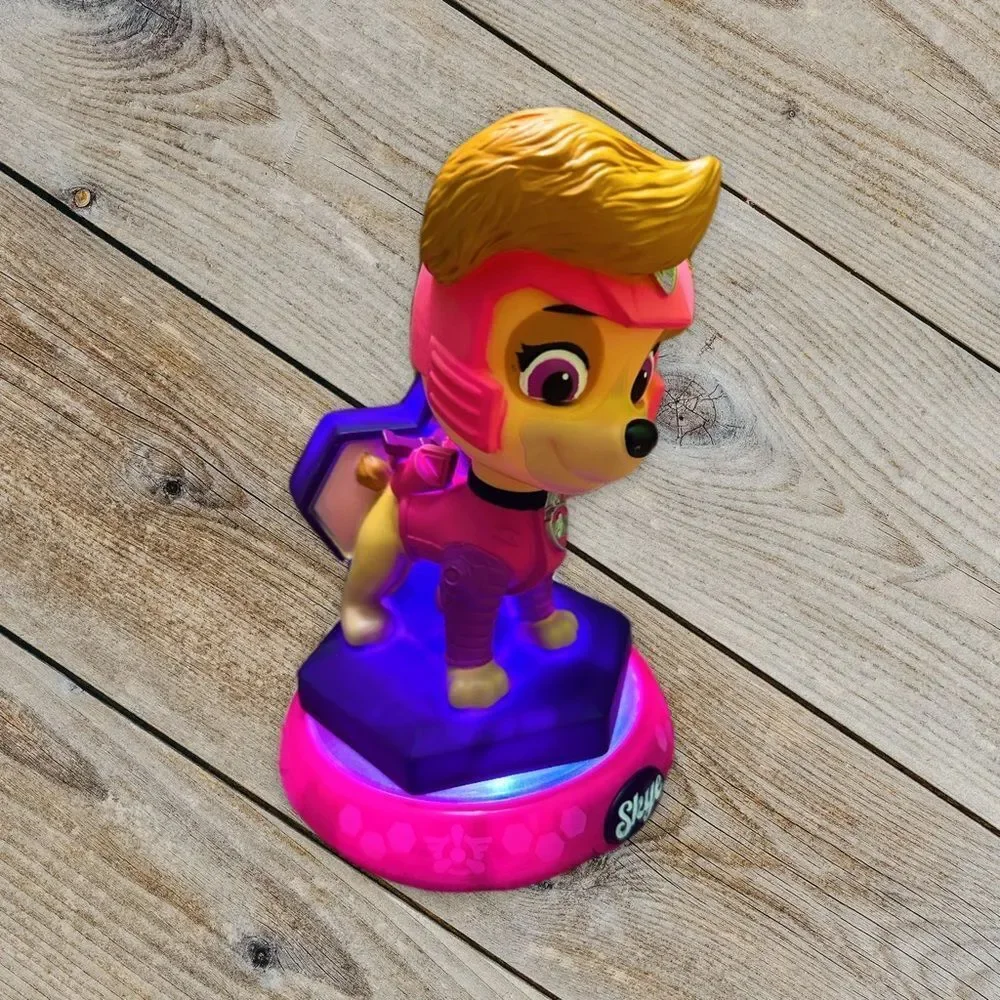 Skye Paw Patrol Pink Night Light